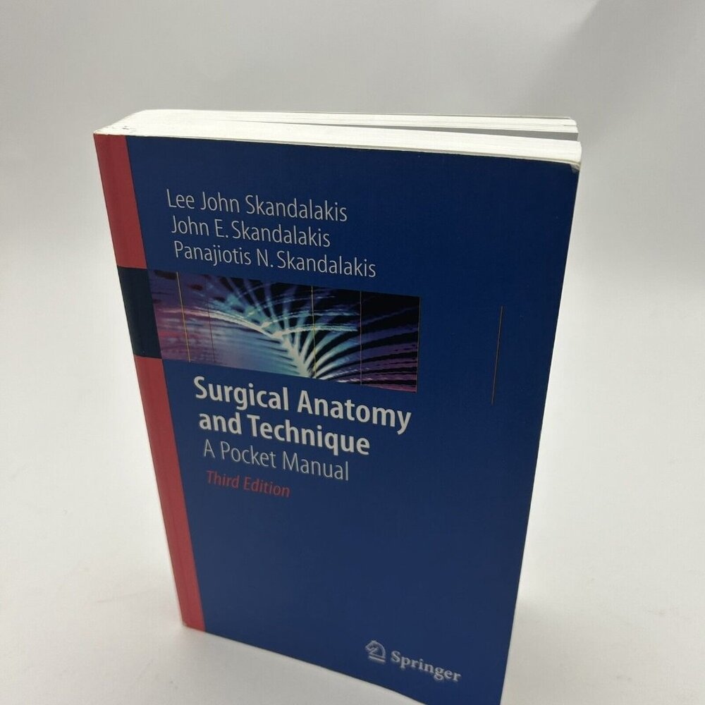 Surgical Anatomy and Technique: A Pocket Manual, 3rd Edition - Paperback